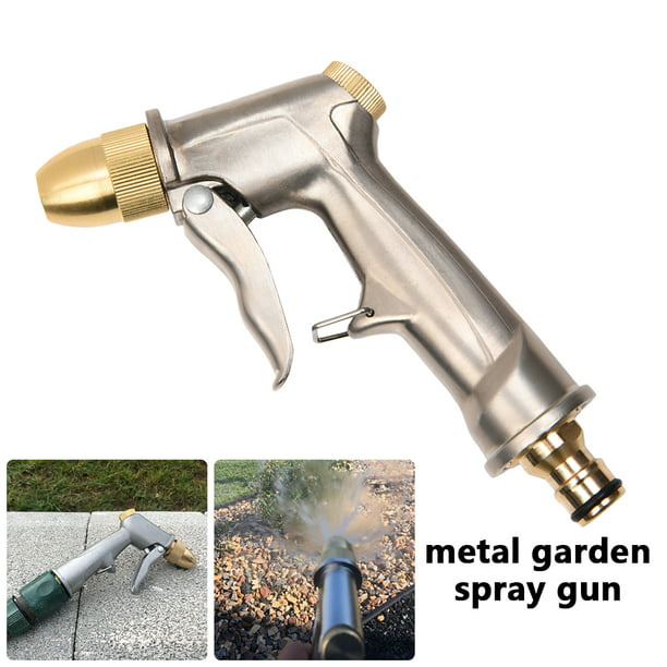 High Pressure Metal Spray Gun Garden Hose Pipe Lawn Watering Car Nozzle SALE NEW 